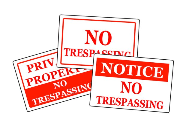 How to Properly Display No Trespassing Signs