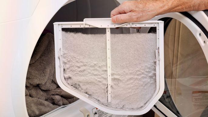 Wash Your Dryer Lint Screen