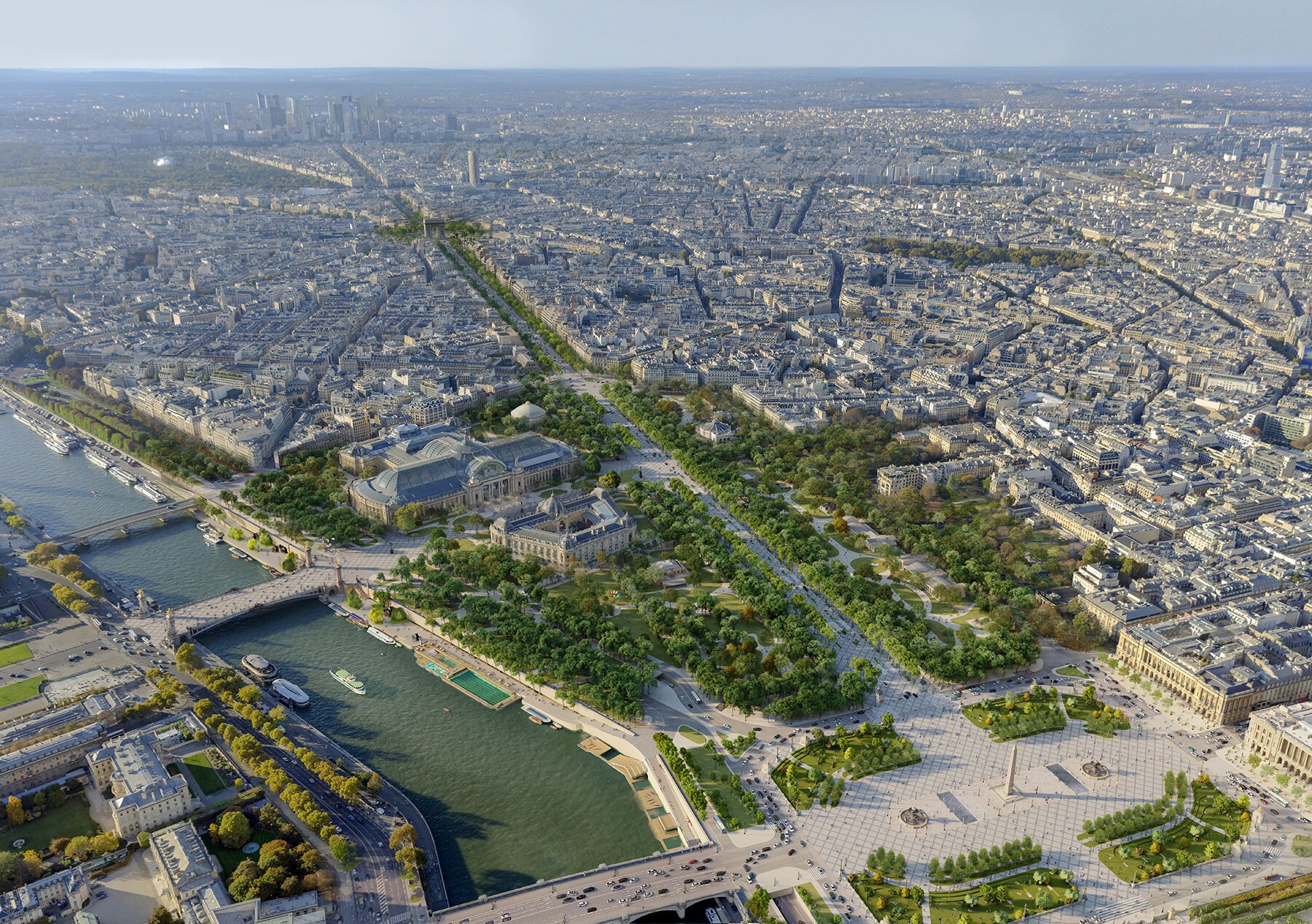 Paris toTurn Champs-Elysées Into 'Extraordinary Garden' After 2024 Summer Olympics