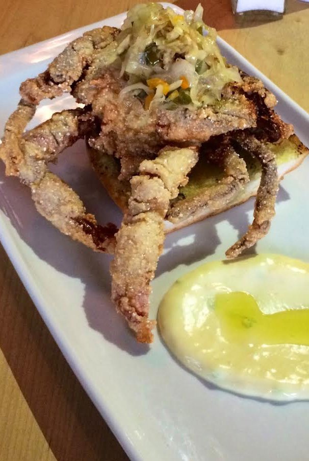 Fried Soft-Shell Crabs
