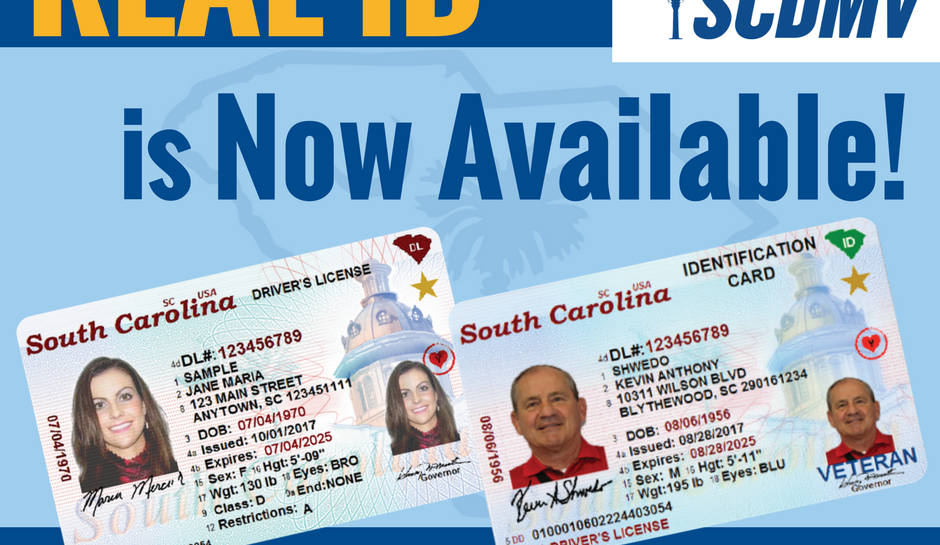 Everything You Need to Know About South Carolina's Real IDs